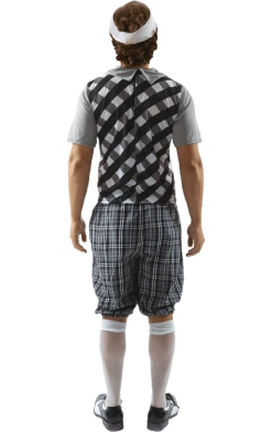 Orion Costumes Mens Pub Golf Costume - Black