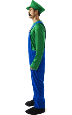 Orion Costumes Cosplay & Comic Con Mens Luigi Super Mario Costume