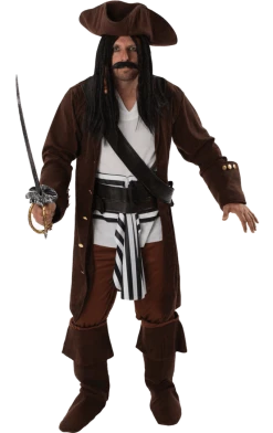 Orion Costumes Fairytales Mens Caribbean Pirate Costume