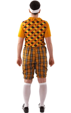 Orion Costumes Novelty Mens Pub Golf Costume - Orange