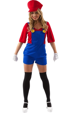 Orion Costumes Women's Super Mario Costume All Decades /Era Costumes