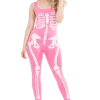 Orion Costumes Pink Skeleton Jumpsuit Halloween 2 Orion Costumes Pink Skeleton Jumpsuit Halloween