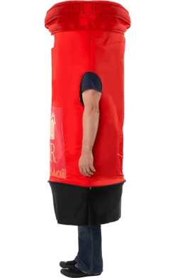 Orion Costumes Around The World Adult Novelty Post Box Costume