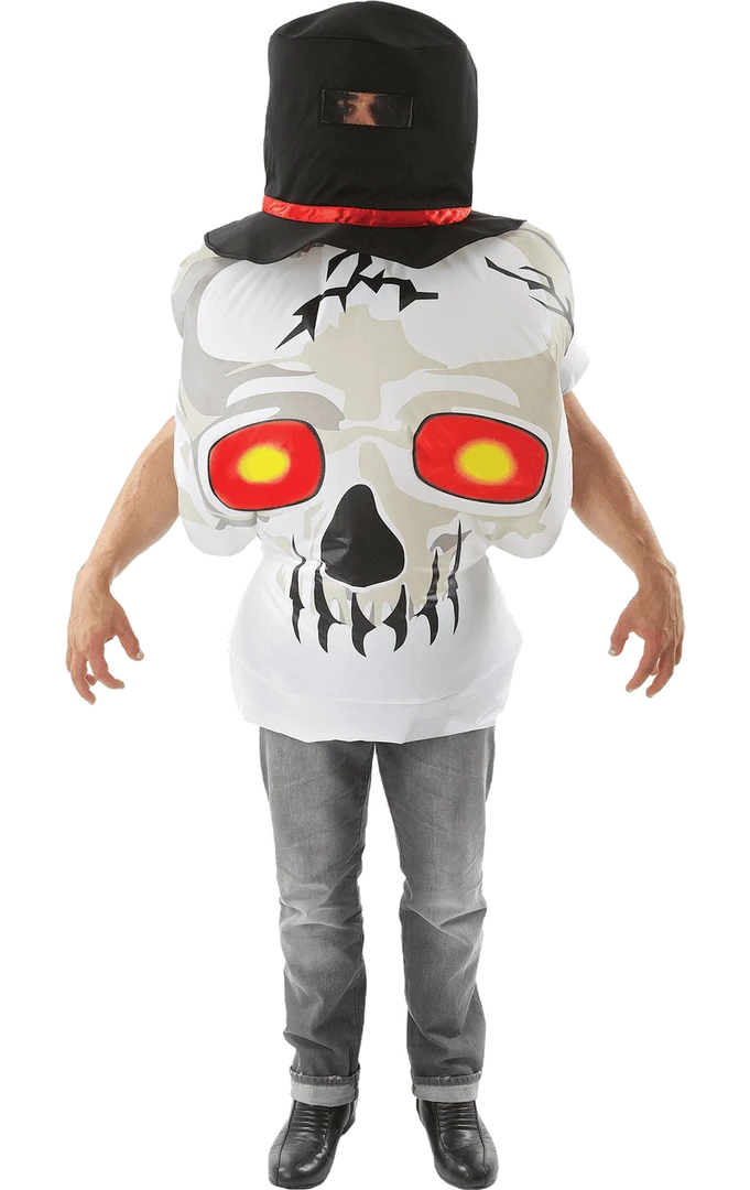 Orion Costumes Inflatable Skull Halloween Costume 3 Orion Costumes Inflatable Skull Halloween Costume