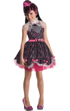Rubies Child Monster High Draculaura Sweet 1600 Costume Kids