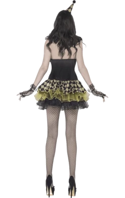 Smiffys Clowns Sexy Zombie Clown Costume