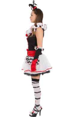 Orion Costumes Circus Ladies Harlequin Jester Costume