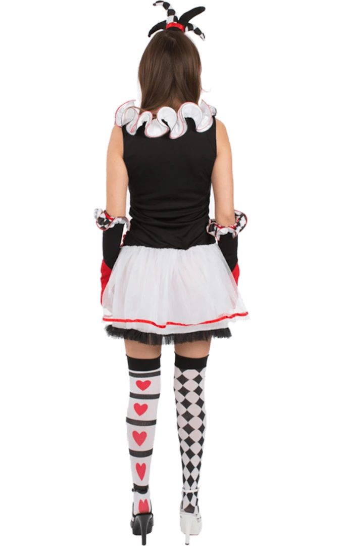 Orion Costumes Circus Ladies Harlequin Jester Costume 5 Orion Costumes Circus Ladies Harlequin Jester Costume