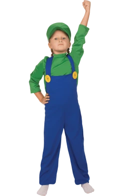 Orion Costumes Kids Luigi Super Mario Costume