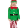 Orion Costumes Christmas Kids Striped Elf Costume