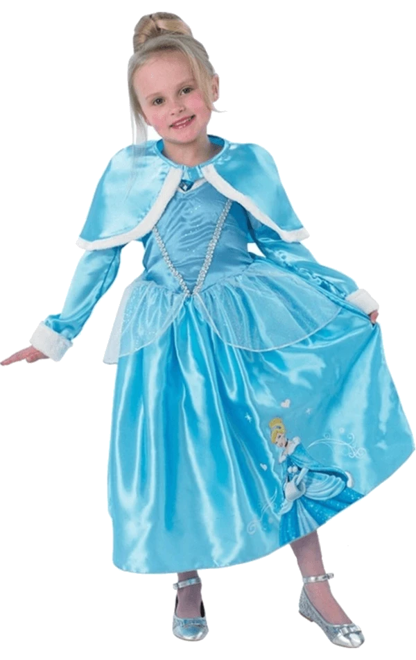 Rubies Disney Kids Winter Wonderland Cinderella Costume 3 Rubies Disney Kids Winter Wonderland Cinderella Costume