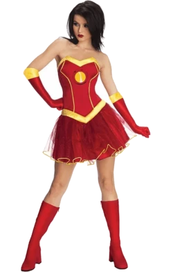 Rubies Ladies Official Rescue Iron Man Costume