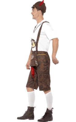 Smiffys Mens Brad Wurst Costume Around The World