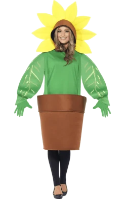 Smiffys Unisex Sunflower Costume Novelty