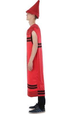 Orion Costumes Crayons Adult Red Crayon Costume