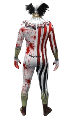 Body Republic Adult Jaw Drop Clown Morphsuit Circus