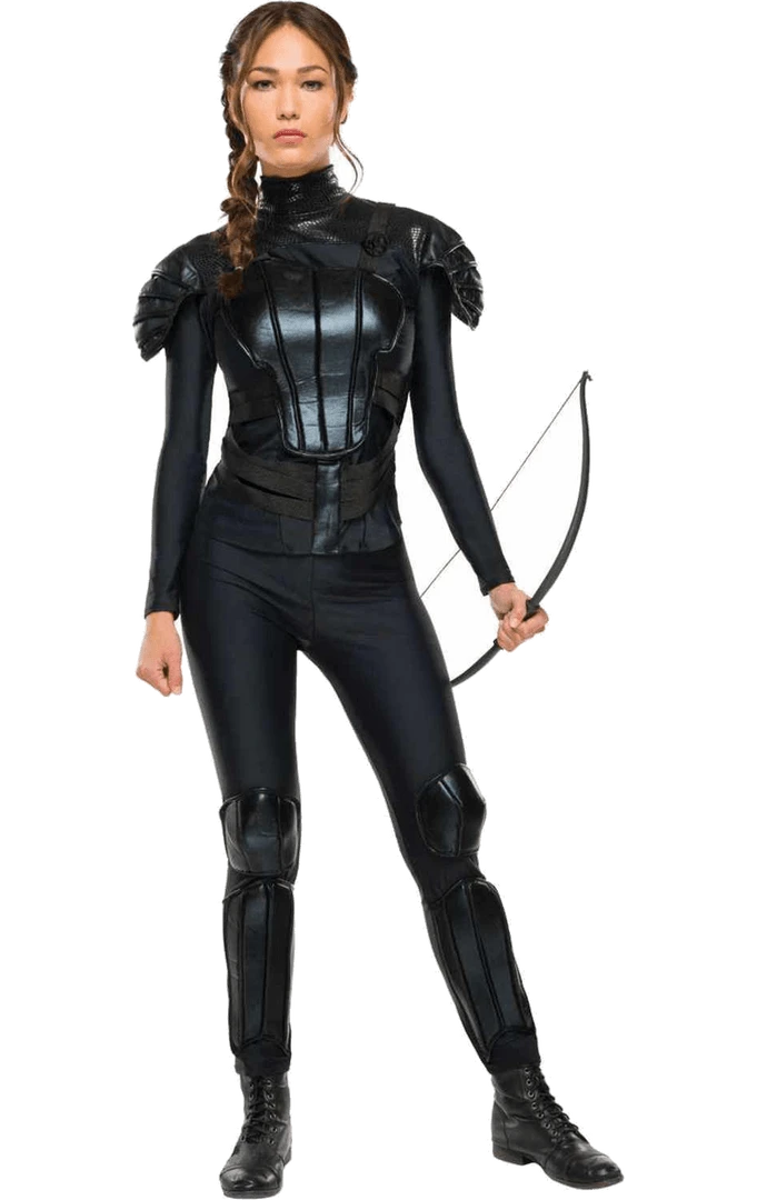 Rubies Hunger Games Katniss Everdeen Rebel Costume 3 Rubies Hunger Games Katniss Everdeen Rebel Costume