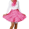 Orlob Adult 50s Pink Polka Dot Kit All Adult Costumes 1 Orlob Adult 50s Pink Polka Dot Kit All Adult Costumes