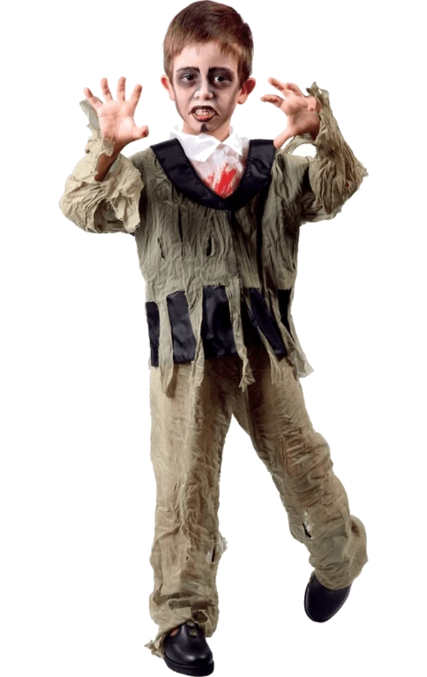 Fiesta Guirca Kids Halloween Zombie Costume 3 Fiesta Guirca Kids Halloween Zombie Costume