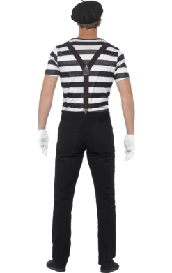 Smiffys Mens Mime Artist Costume