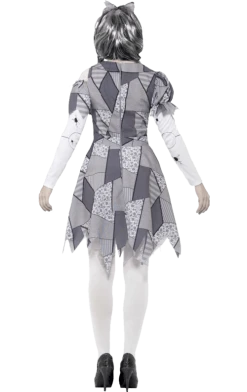 Smiffys Dolls Damaged Doll Halloween Costume