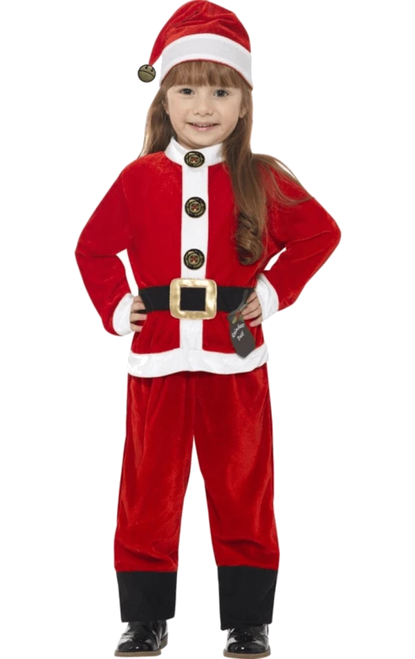 Smiffys Christmas Kids Santas Little Helper Costume 4 Smiffys Christmas Kids Santas Little Helper Costume