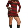 Rubies Womens Plus Size Miss Freddie Krueger Costume