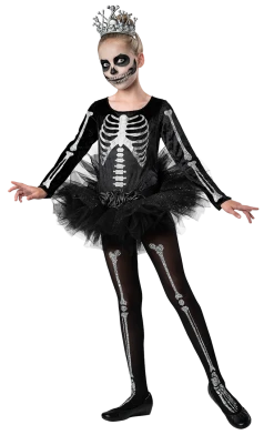 InCharacter Costumes Kids Skelly Ballerina Costume