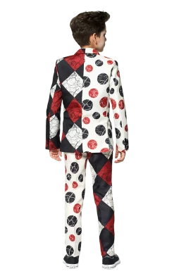 Suitmeister Circus Kids Halloween Vintage Clown Costume