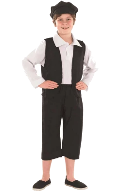 Fun Shack Kids Victorian Boy Costume Book Characters