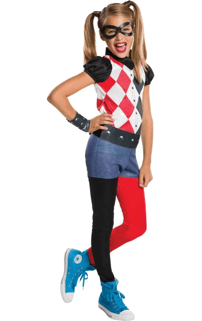 Rubies Kids Harley Quinn Costume Movies 3 Rubies Kids Harley Quinn Costume Movies