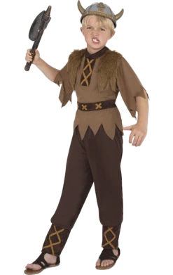 Smiffys Kids Viking Boy Costume Book Characters