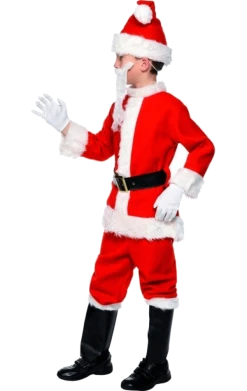 Smiffys Kids Deluxe Santa Costume