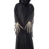 California Costumes Kids Facepieceed Grim Reaper Costume Halloween