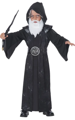 California Costumes Book Characters Kids Little Wizard Costume