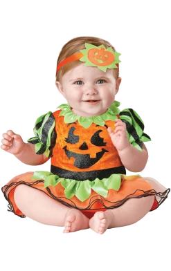 InCharacter Costumes Halloween Baby Pumpkin Princess Costume