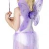 Smiffys Fairies Purple Butterfly Wings And Wand