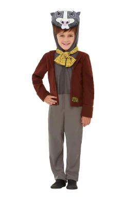 Smiffys Kids Wind In The Willows Badger Costume Animals