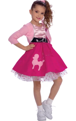 Rubies All Decades /Era Costumes Fifties Girl Costume