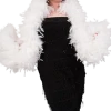 Generic White Feather Boa Accessory