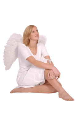 Boland Angels White Angel Wings - Large