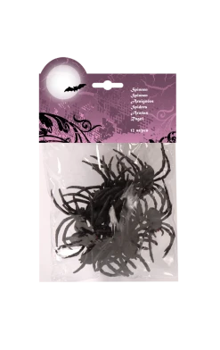 Boland All Party Decorations And Props 12 Spiders Decorations