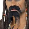 Smiffys Pirate Facial Hair Accessory 1 Smiffys Pirate Facial Hair Accessory