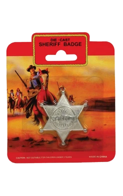 Bristol Novelty Sheriff Badge Accessory Western