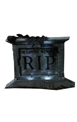 Generic Halloween RIP Tombstone With Lights