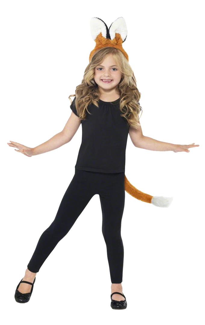Smiffys Kids Fox Accessory Kit Animals 3 Smiffys Kids Fox Accessory Kit Animals