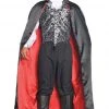 Generic Mens Satin Vampire Cape