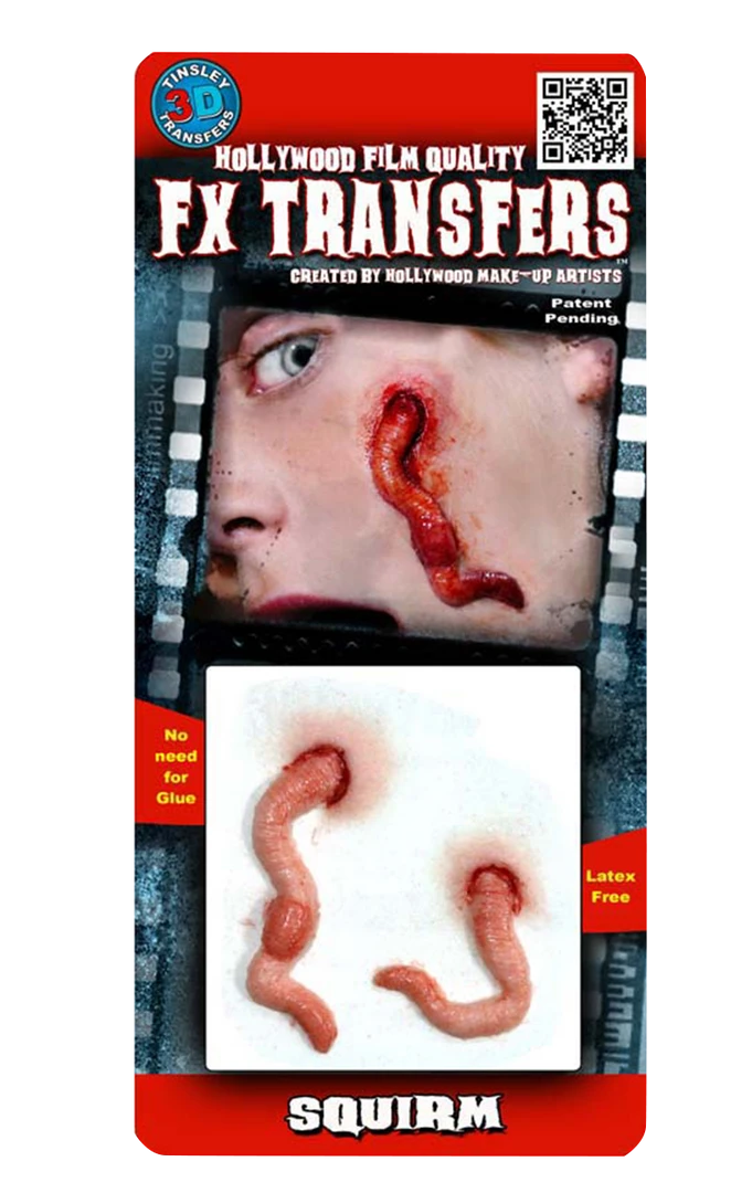 Tinsley Transfers Halloween Squirm 3D FX Transfers 3 Tinsley Transfers Halloween Squirm 3D FX Transfers