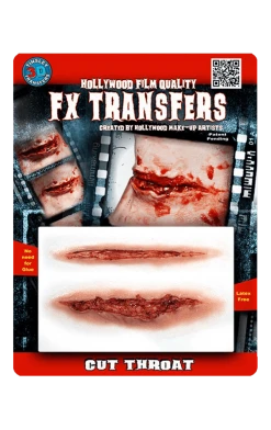 Tinsley Transfers Halloween Cut Throat 3D FX Transfers