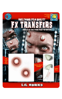 Tinsley Transfers Lil Horns 3D FX Transfers Halloween